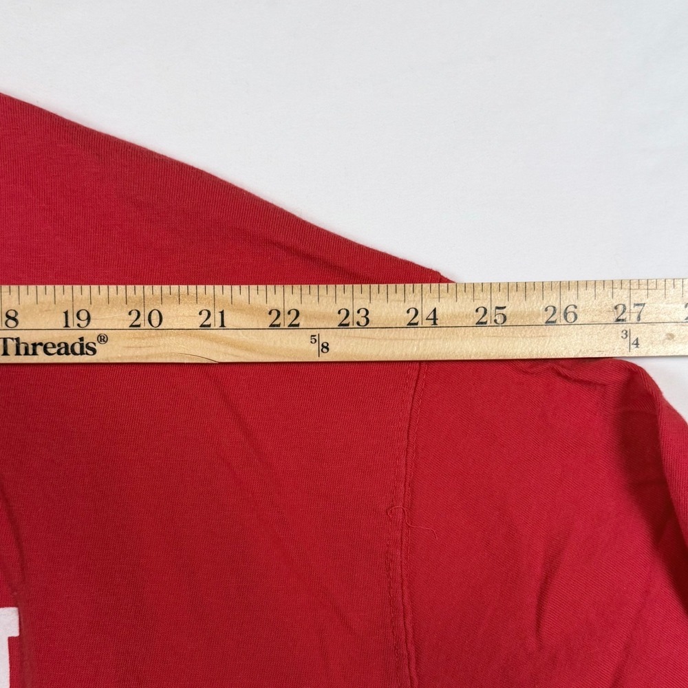 Champion Mens 4XL Red Graphic Logo T-Shirt Short Sleeve Cotton Athleisure Lounge - Picture 4 of 6